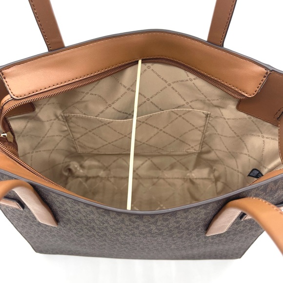 Michael Kors Carmen Large Tote Bag & Double Zip Wallet - Picture 7 of 13